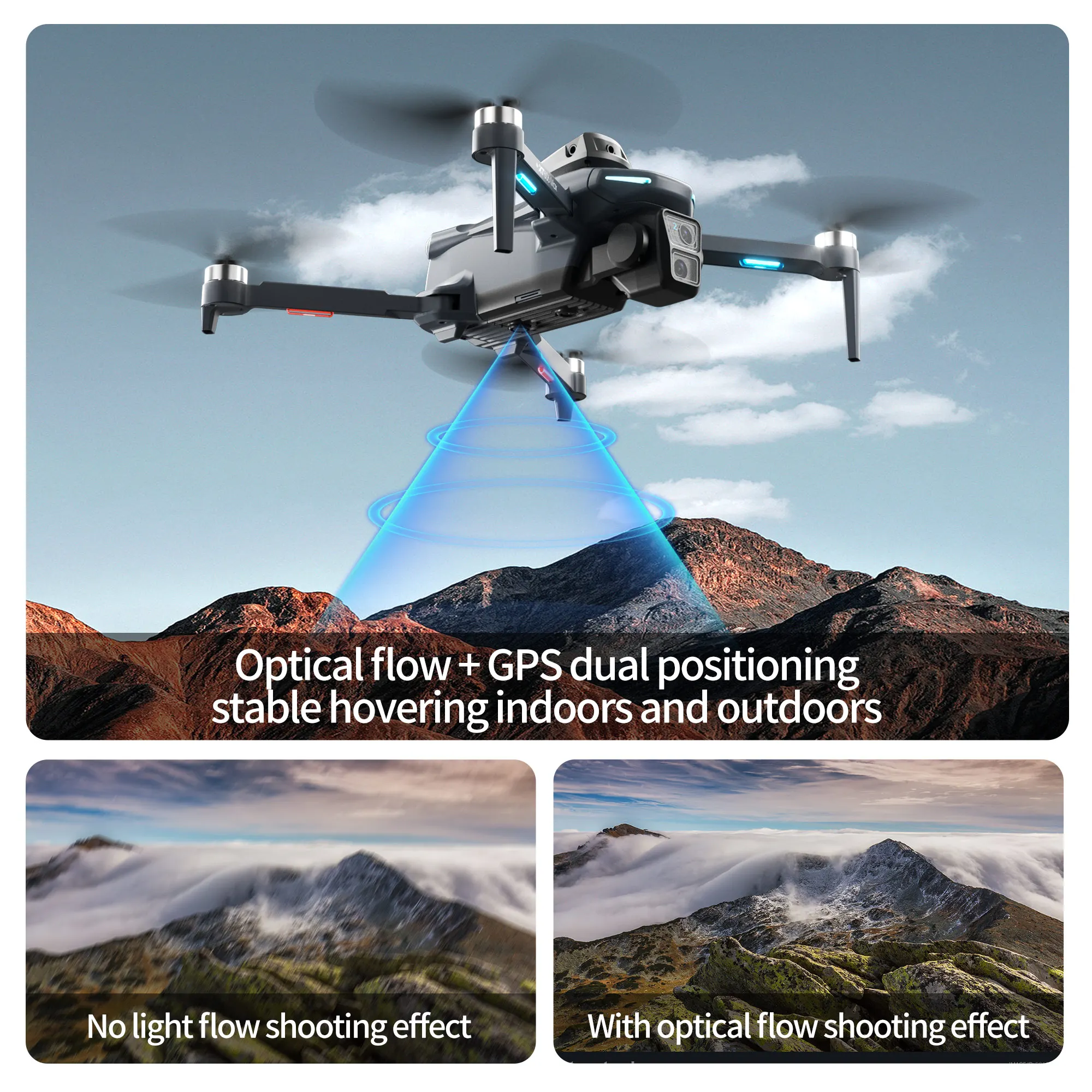 طائرة بدون طيار XT606 الأصلية  - مراجعة Fpv Drone Kit وسعره