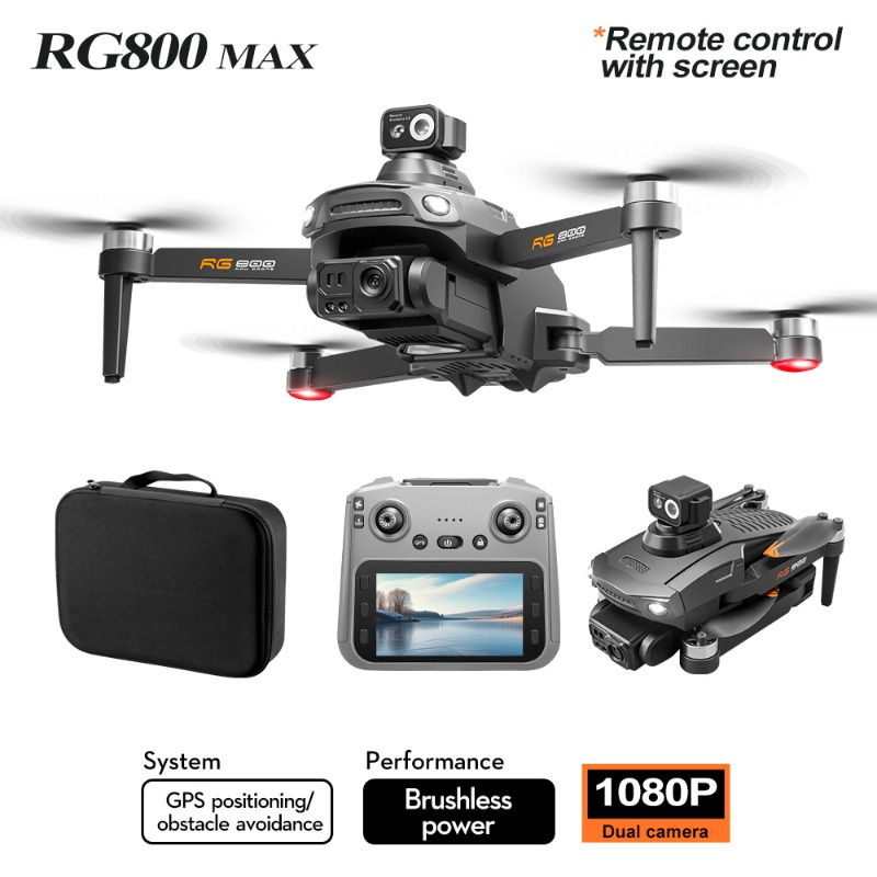 طائرة بدون طيار RG800 MAX جديد - مراجعة Fpv Drone Charger وسعره