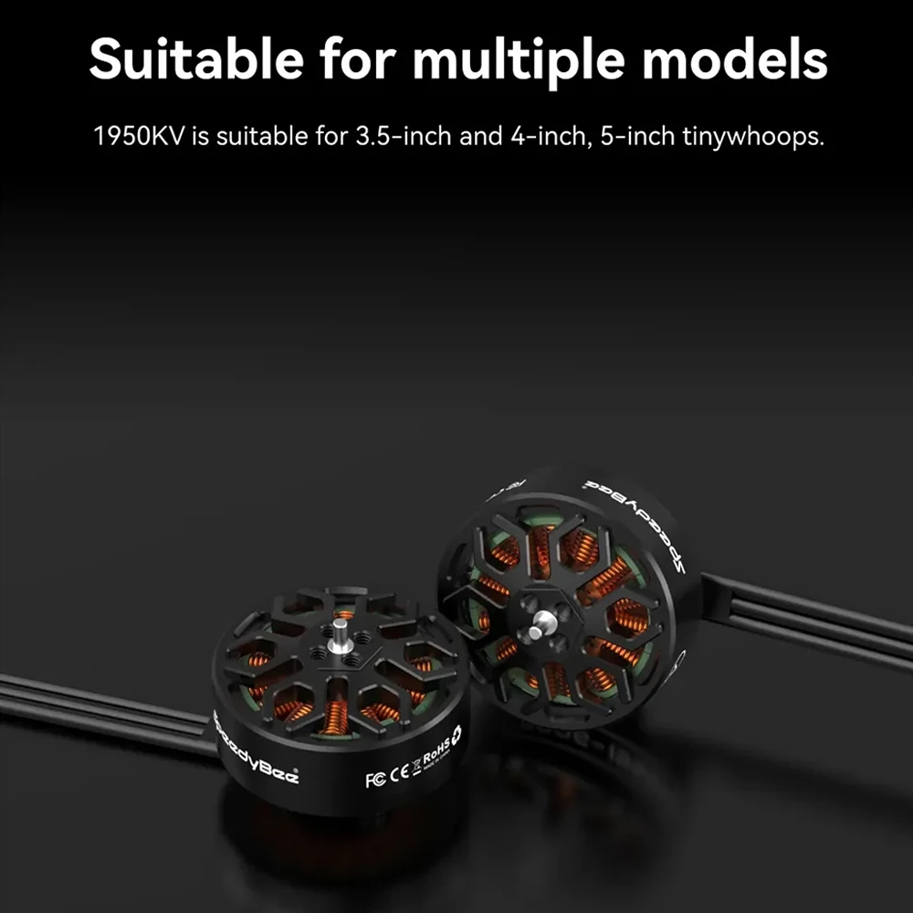 محرك سبيدي بي 2006 1950KV بدون - مراجعة Fpv Drone Goggles وسعره