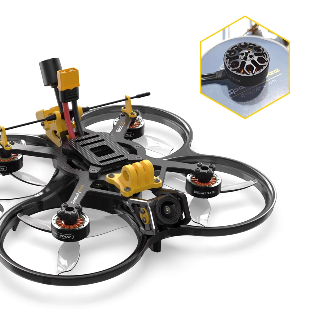 محرك سبيدي بي 2006 1950KV بدون - مراجعة Fpv Drone Goggles وسعره