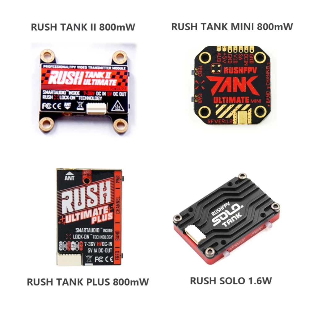 جهاز إرسال الفيديو RUSH TANK U - مراجعة Fpv Drone Antenna وسعره