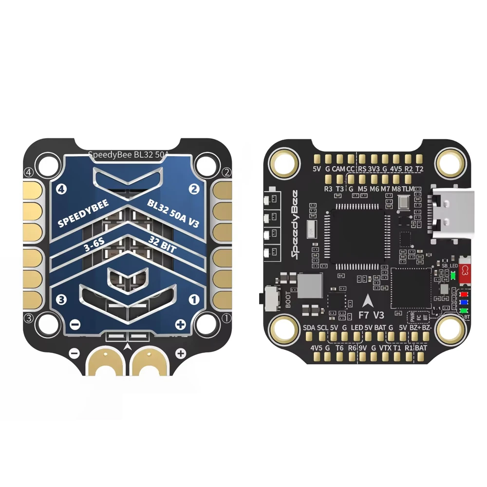 30.5x30.5 مللي متر SpeedyBee F - مراجعة Fpv Drone Flight Controller وسعره